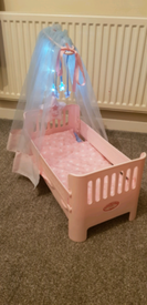 baby annabell metal cot